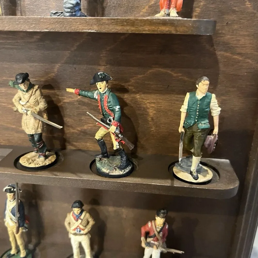 Fighting Men of the American Revolution, Yorktown Bicentennial, 1781-1981 pewter